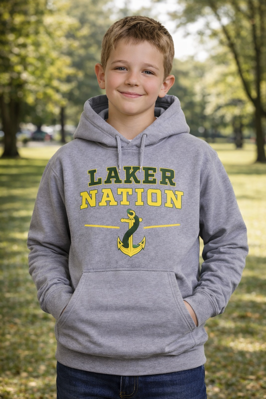 Laker Nation Hooded Sweatshirt (YOUTH)