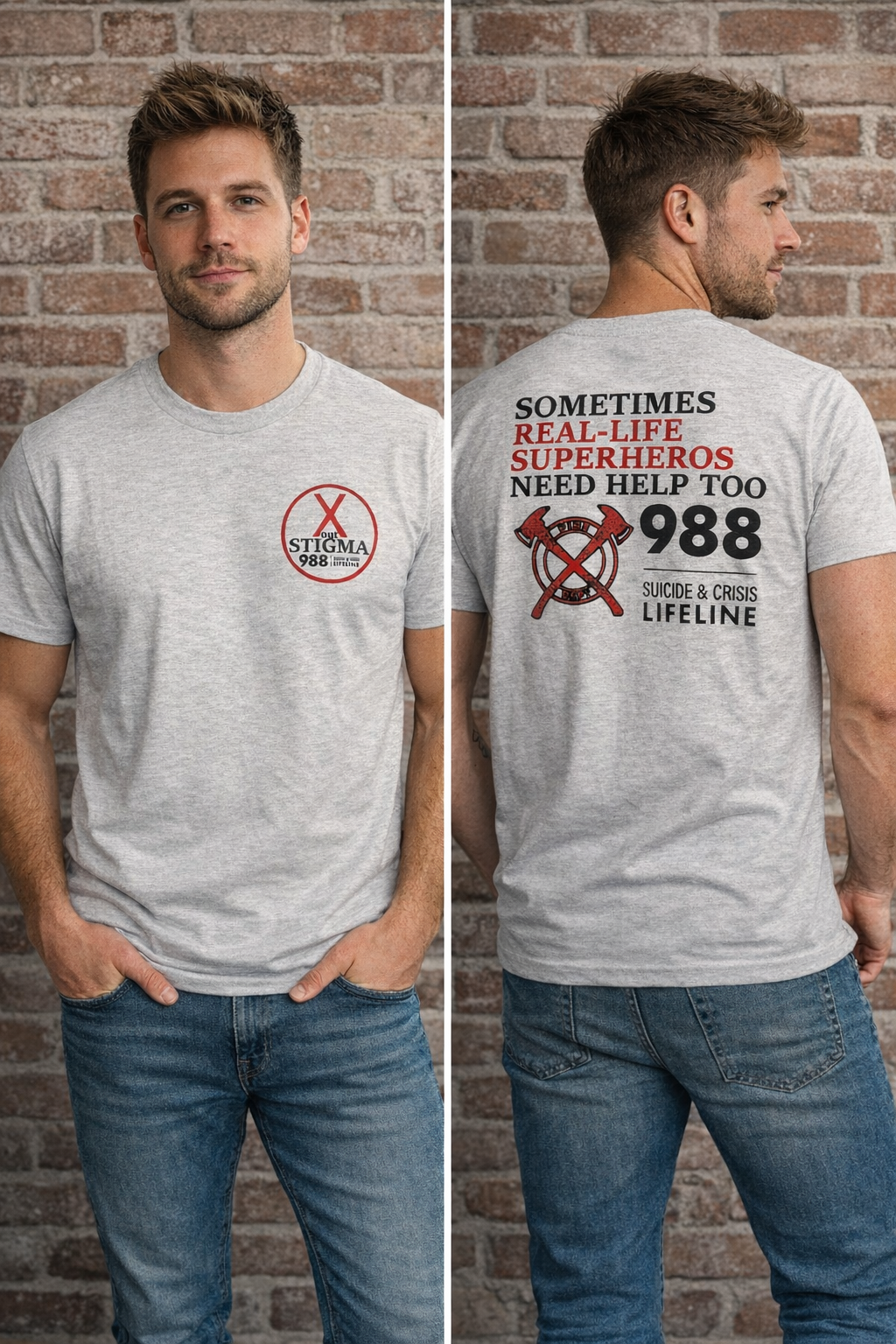 X out Stigma Fire T-Shirt