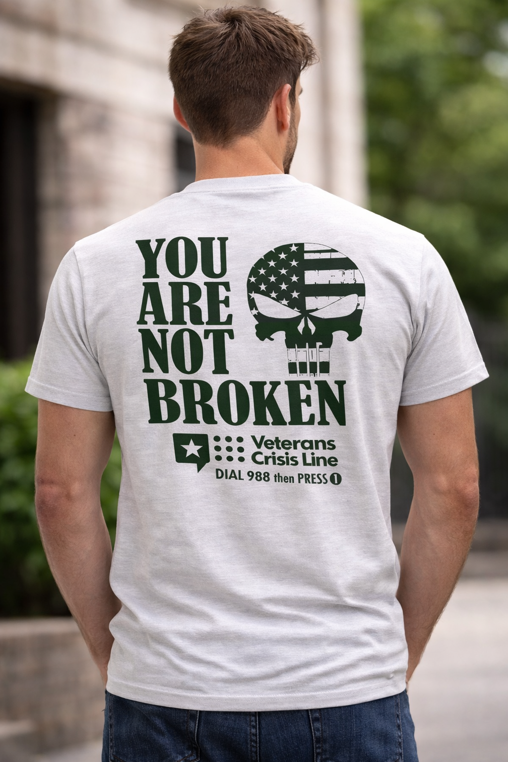 X out Stigma Veteran T-Shirt