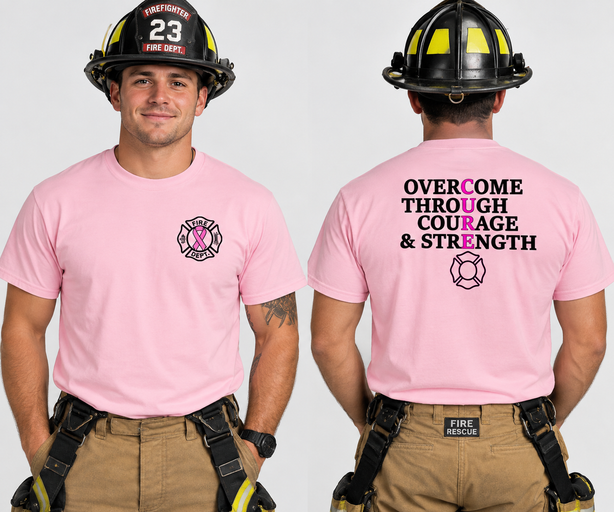 Cancer Awareness Fire Shirt