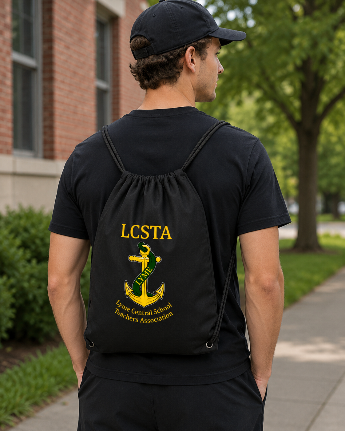 LCSTA Cotton Drawstring Bag