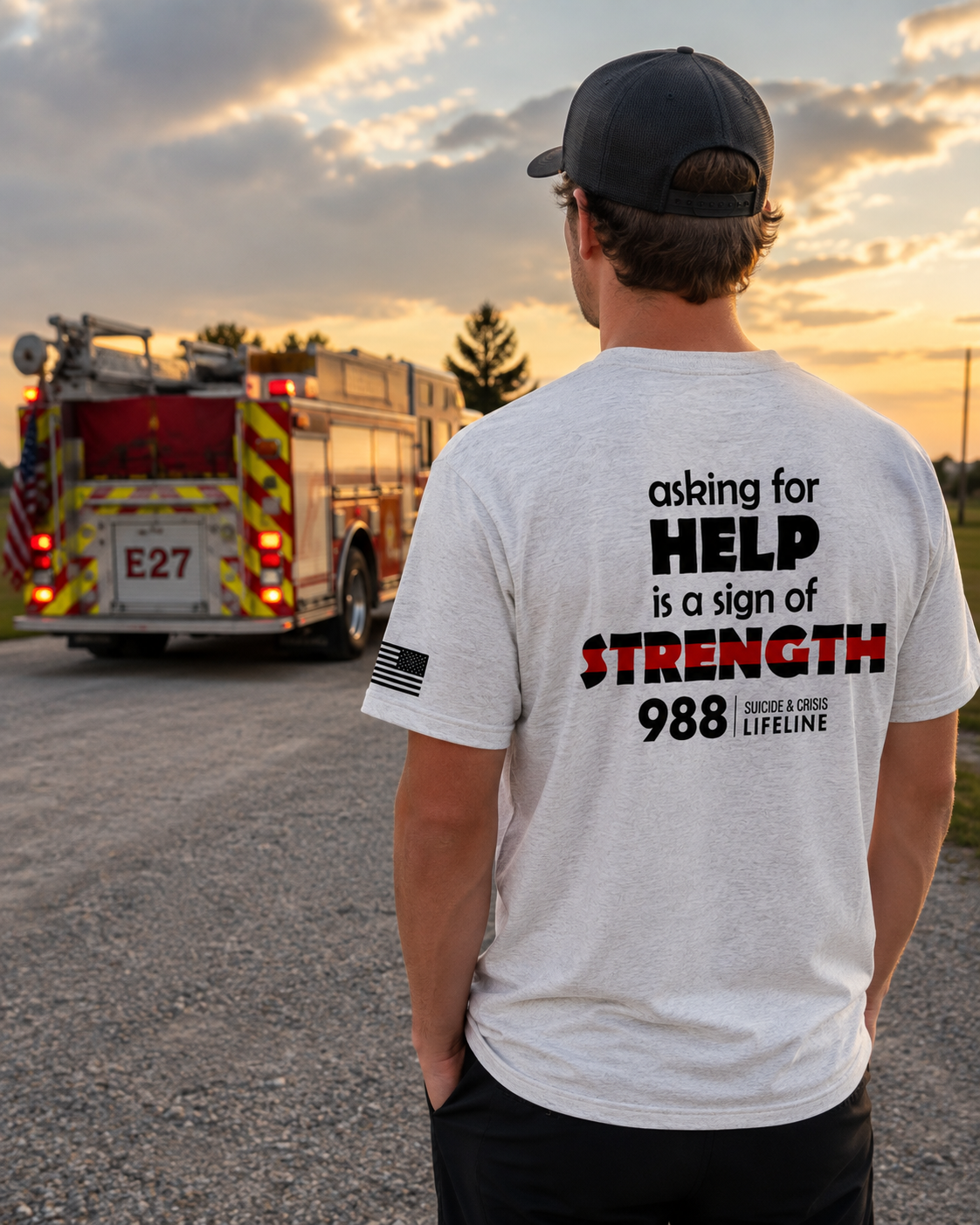 X out Stigma Fire Strength T-Shirt