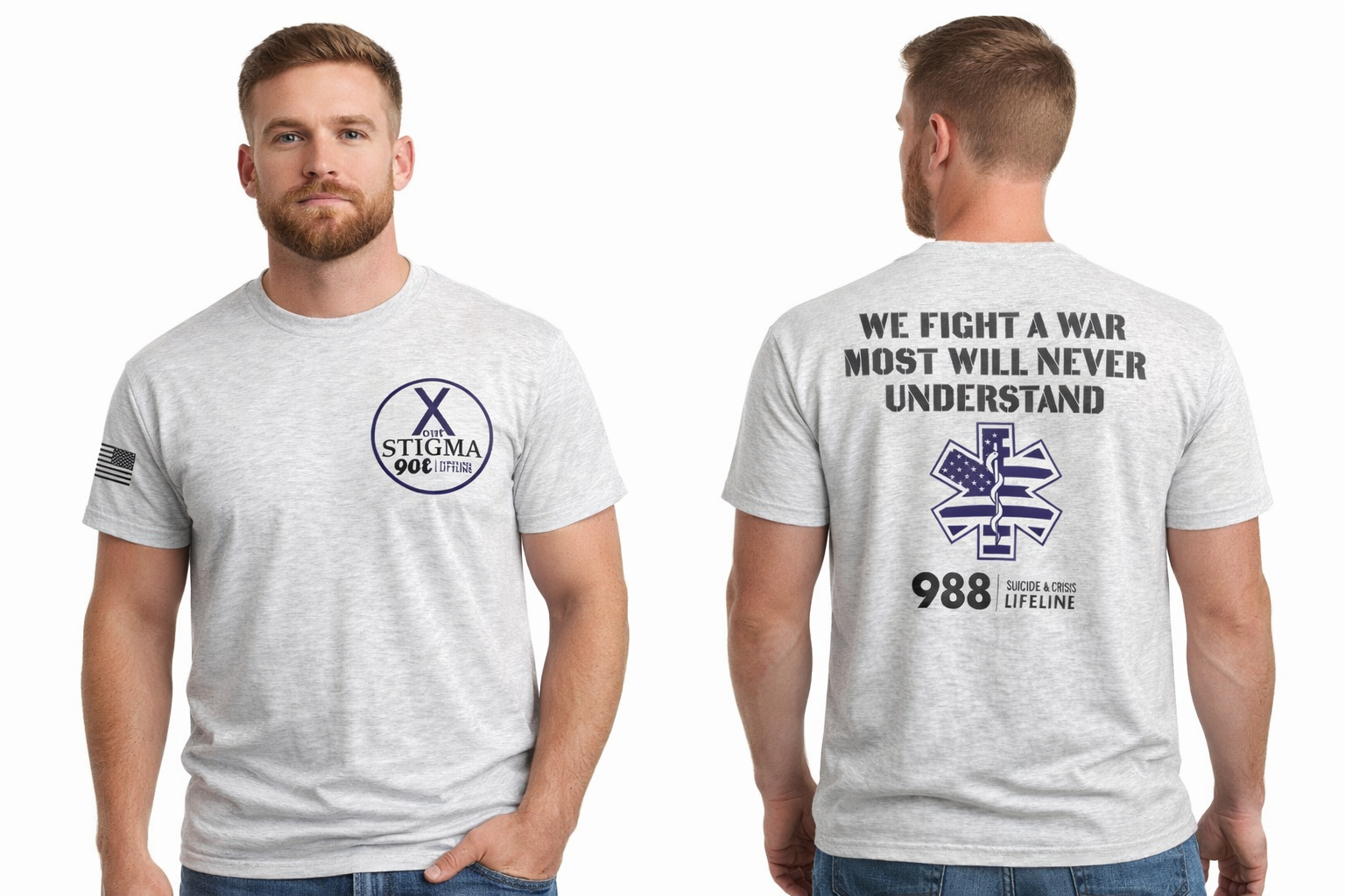 X out Stigma EMS T-Shirt